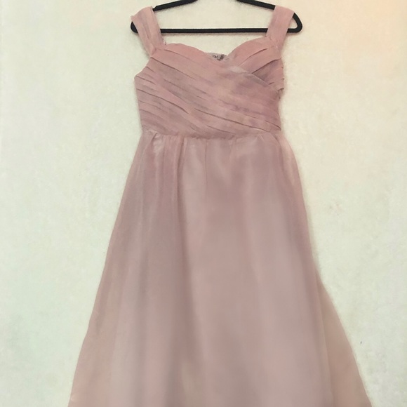Floor length blush maxi dress - Picture 2 of 2